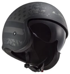 Richa OF599 Spitfire Black Flag Motorhelm -Richa 019479 114 5 LS2 OF599 Spitfire Flag