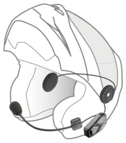 Richa U-COM 3 Twin Bluetooth Headset -Richa 027950 000 4 Interphone UCOM3 Twin Bluetooth Headset