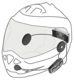 Richa U-COM 4 Twin Bluetooth Headset -Richa 027953 000 3 Interphone UCOM4 Twin Bluetooth Headset 2