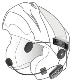 Richa U-COM 4 Twin Bluetooth Headset -Richa 027953 000 4 Interphone UCOM4 Twin Bluetooth Headset 2